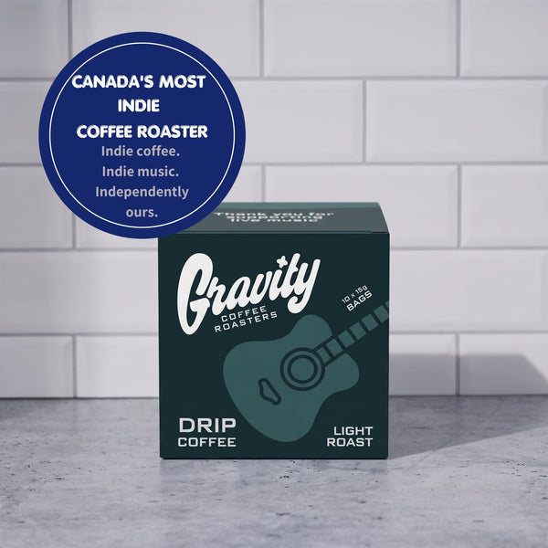 Drip Coffee Box - Light Roast - Gravity Coffee, Canada's Most Indie Coffee Roaster