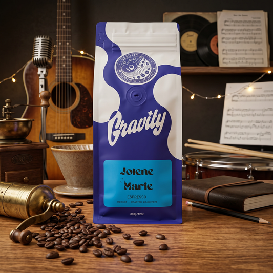 Artist of the Month: Jolene Marie - Medium Roast - Espresso.