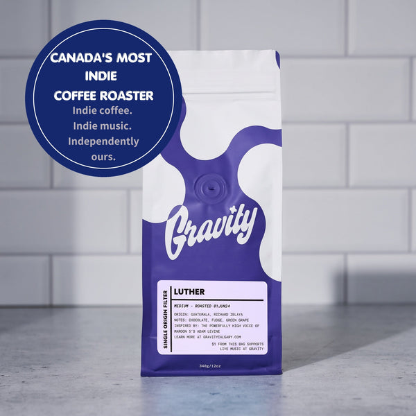 Luther - Light Roast Single Origin Filter - Gravity Coffee, Canada's Most Indie Coffee Roaster