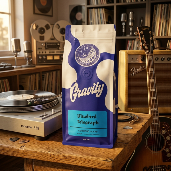 Artist of the Month: Bluebird Telegraph - Medium Roast - Espresso.