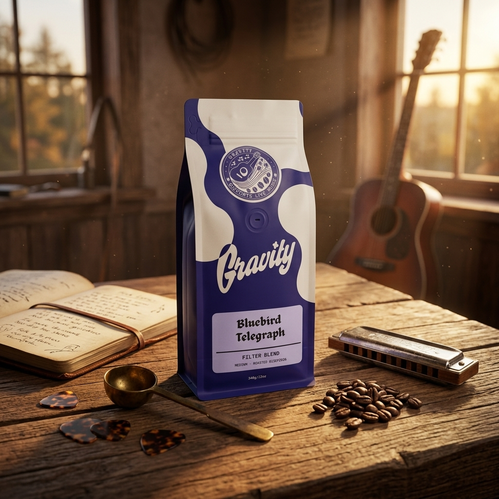 Artist of the Month: Bluebird Telegraph - Medium Roast - Filter.